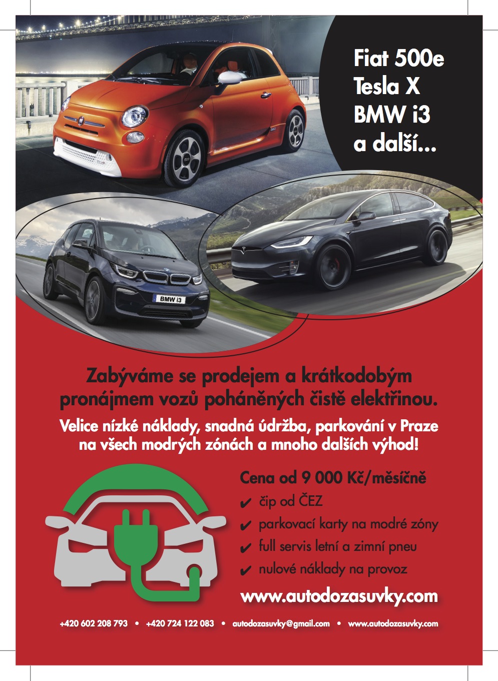 Jak se vyhnout pokutám za špatné parkování? Pořiďte si elektrické auto, třeba „jen“ na pronájem