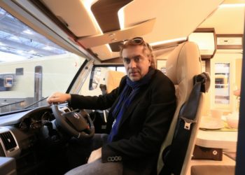 Tomáš Matonoha zamířil na ledovec přímo z veletrhu Caravaning Brno