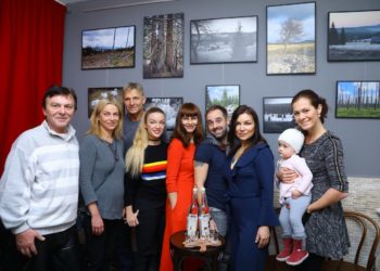 Lucie Zedníčková oslavila svůj svátek jako kmotra vernisáže