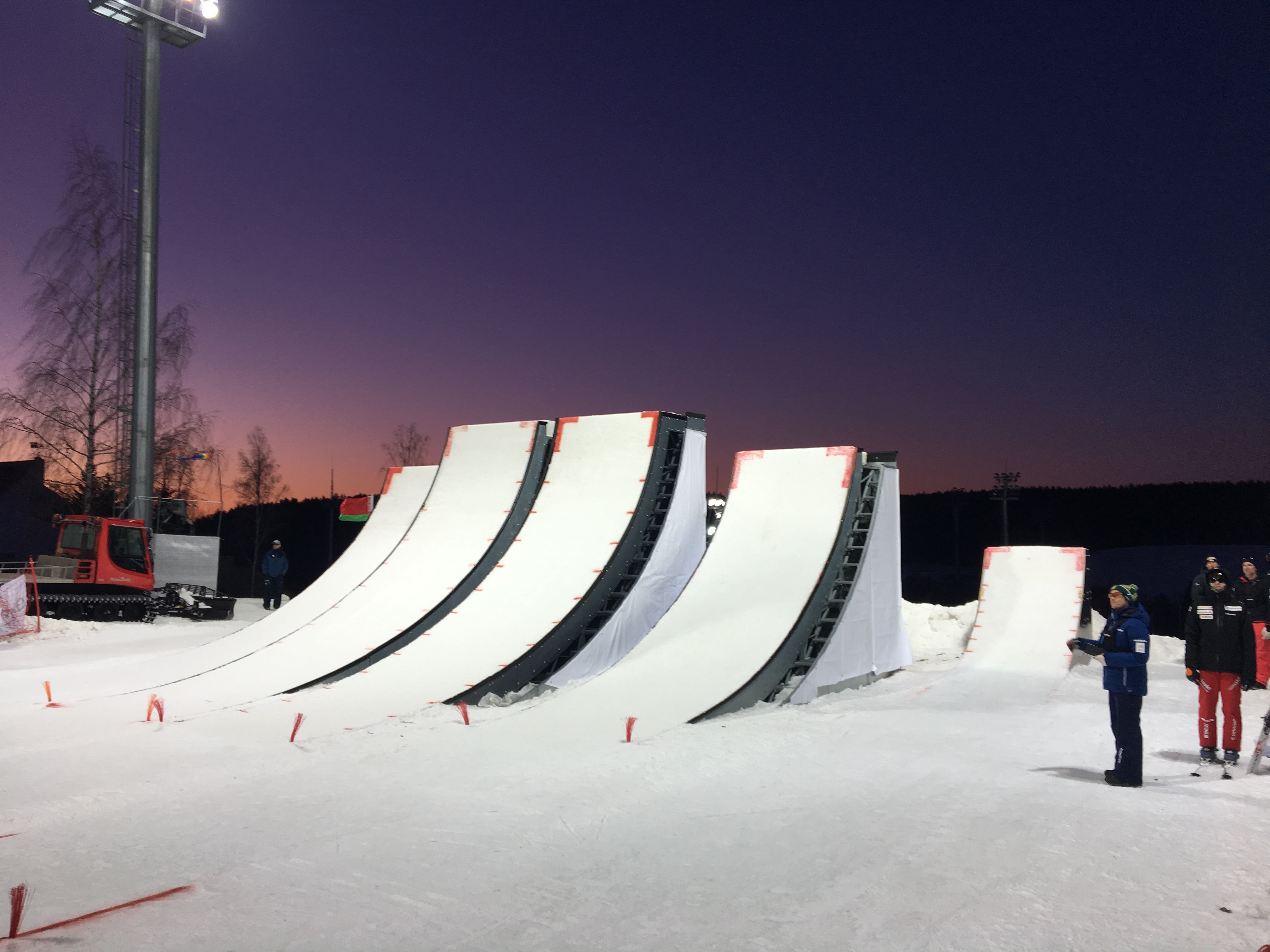 První „full“ na sněhu vyšel: Olympiáda je zase o něco blíže