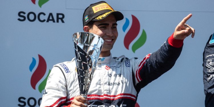 Skvělý Correa! Američan vybojoval pro českou stáj druhé místo v Baku!