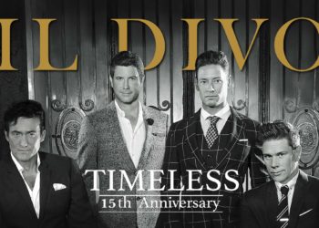 Il Divo oslaví své 15. výročí i v Praze a přiveze show Timeless 15th Anniversary