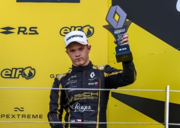 Ptáček junior na Silverstone zaválel, vybojoval své první pódium
