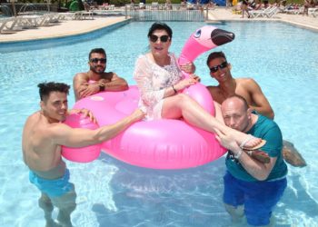 Dáda Patrasová dováděla v Tunisku se svalovci