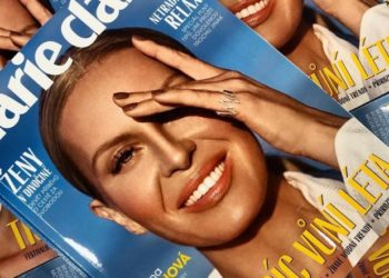 Simona Krainová: Znovu na obálce Marie Claire. Můžete ochutnat její beauty drink