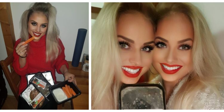 Dvojčata Hunkovy jsou na cestě k dokonalé postavě. Holky drží krabičkovou stravu od ABC dieta a tvrdě dřou ve fitku!