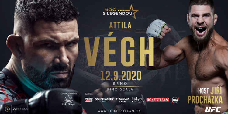 Brno zažije v září MMA svátek. Attila Végh a Jiří Denis Procházka se sejdou na jednom pódiu