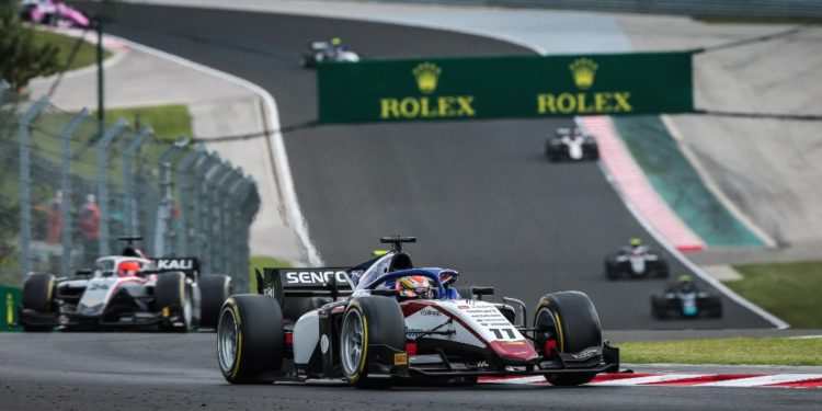 Charouz Racing System v Maďarsku: Skvělý Delétraz dojel 7., Piquet dlouho bojoval o elitní desítku