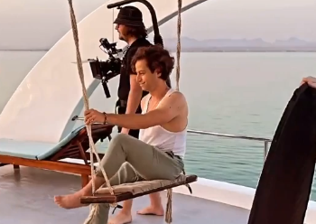 Milana Peroutka a krásná Gabriela Gášpárová na cestě za novým videoklipem