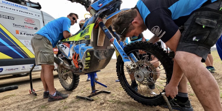 ORION – Moto Racing Group před závěrečnou etapou Dakaru útočí na historicky nejlepší český výsledek mezi motocykly