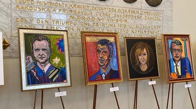 Politici tak, jak je neznáte: Malířka Lucie Gelemová jim dala „jinou tvář“