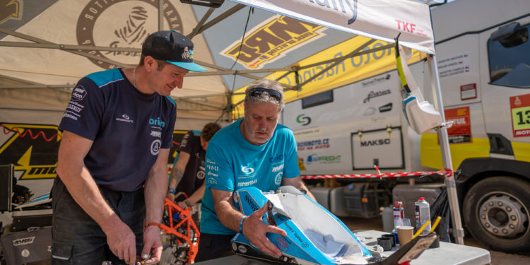 Český motocyklový tým ORION – MRG ohlásil vstup do šampionátu dálkových rallye. Michek bude opět v akci