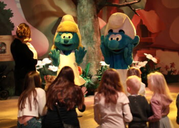 Otevřel dobrodružný park Šmoulové – Magický svět, během prvního víkendu přivítal stovky návštěvníků