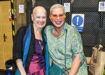 Kateřina Kornová a Yvetta Kornová spolu v náchodském divadle